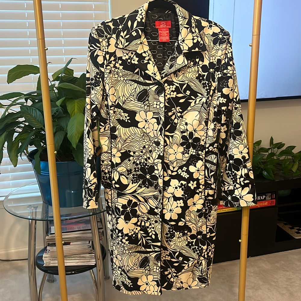 Oscar de la Renta vintage coat size 10